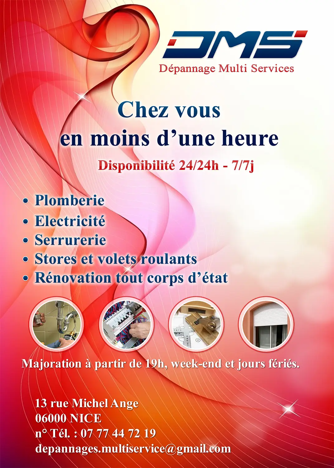  Dépannage Multi Services N12A Webdesigner Freelance NICE